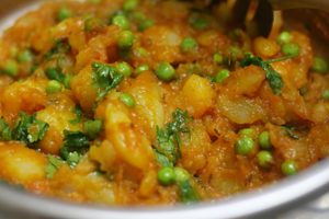 Aloo Matar Recipe | How To Make Aloo Mutter | Cook Click N Devour!!!