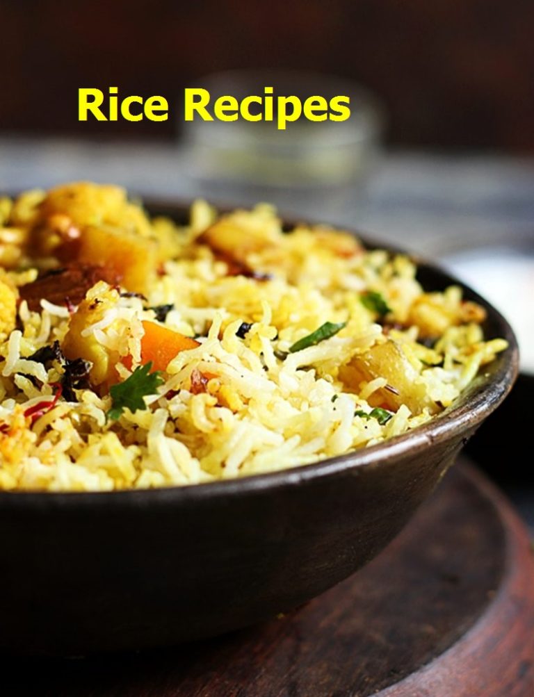 Best Indian Rice Recipes Collection Cook Click N Devour