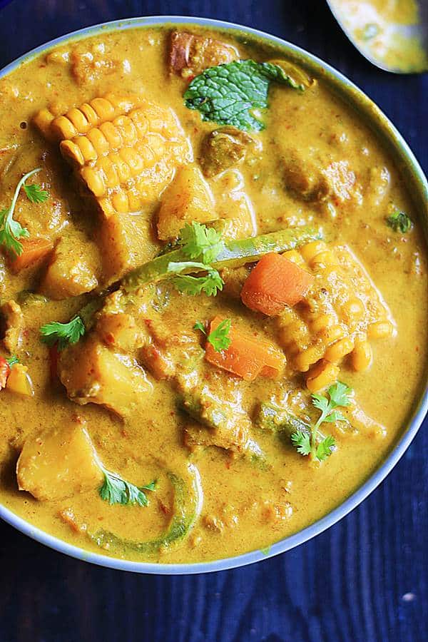 Thai Yellow Curry (Vegan) | Cook Click N Devour!!!