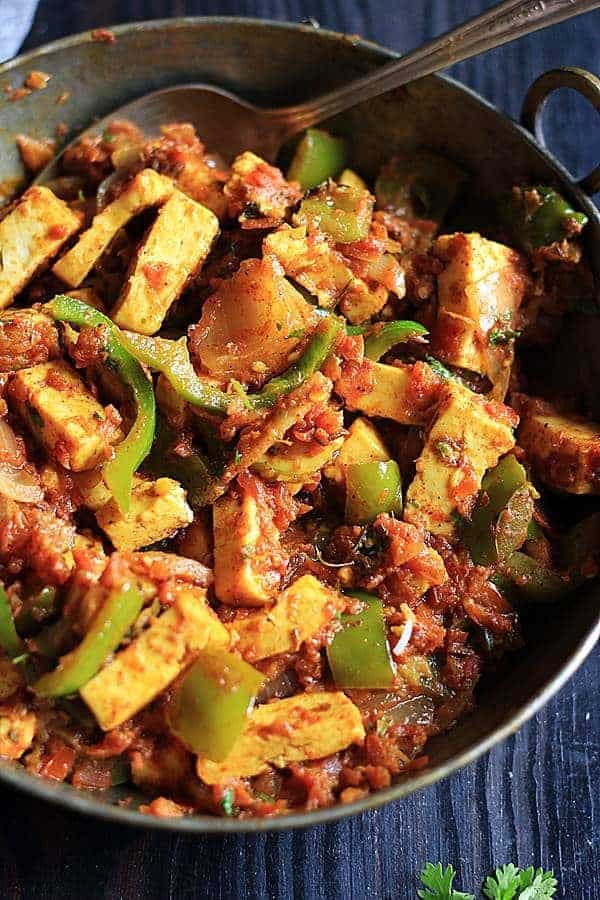 Kadai Paneer Recipe (Semi Dry & Gravy Version) | Cook Click N Devour!!!